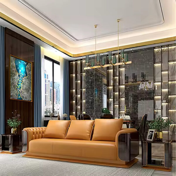 Modern Chesterfield Italian Sofa - Image 2