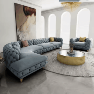 Western Style L Shaped Corner Sofa