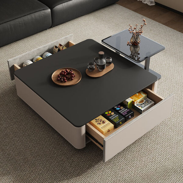 Minimalist Square Coffee Table - Image 3