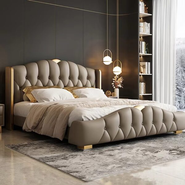 Luxurious High End Leather Bed - Image 2