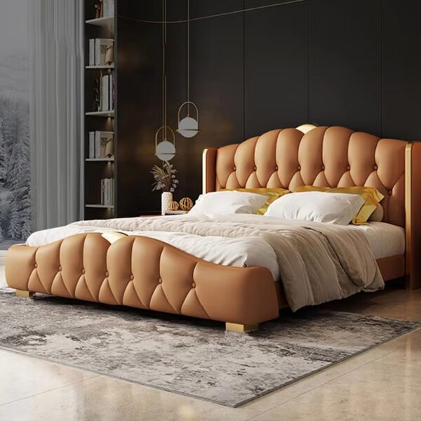 Luxurious High End Leather Bed - Image 3